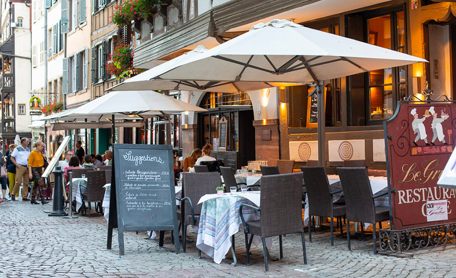 parasol pour restaurants bars