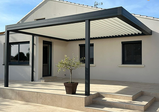 pergola bioclimatique  sur mesure